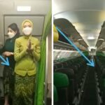 Penampakan Dalam Pesawat Yang Terekam Kamera