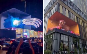 Video 3D LED Billboard Keren